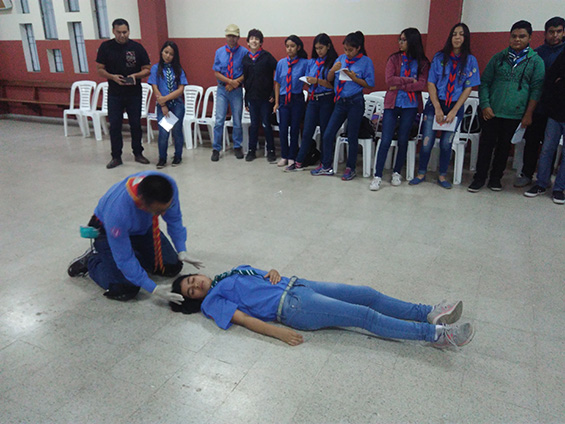 Curso de Primeros Auxilios para Scouts en Trujillo - Scouts del Perú
